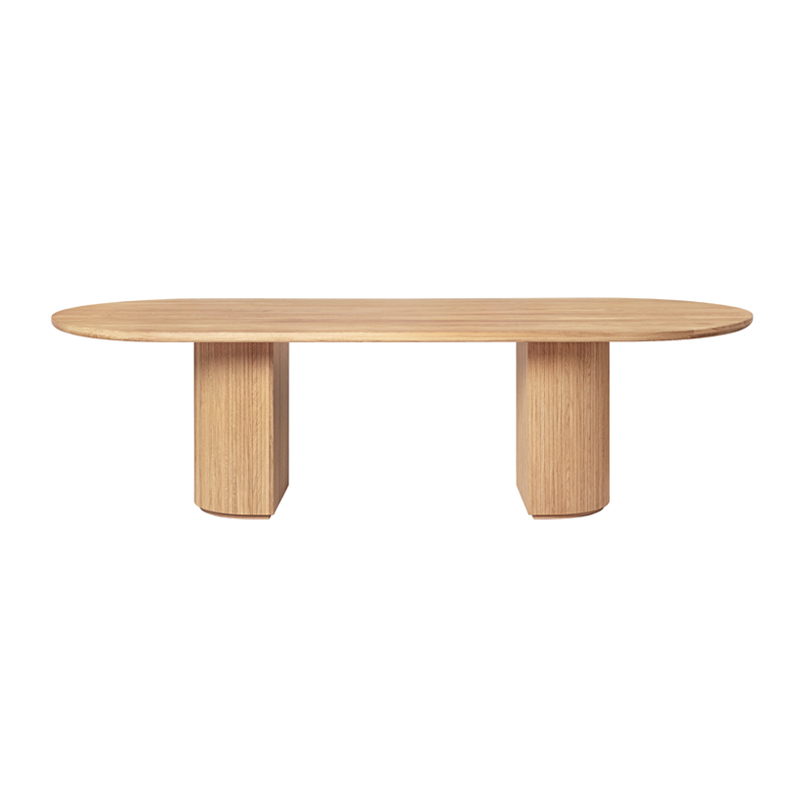 Table MOON DINING ELLIPTICAL 290x105 Chêne huilé GUBI