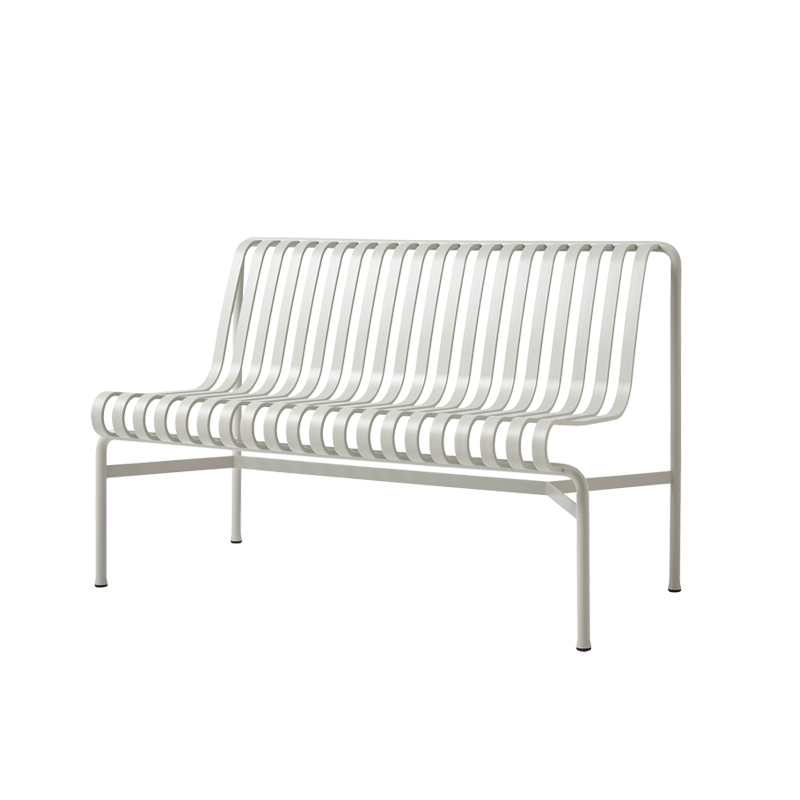 Banc PALISSADE sans accoudoirs Gris clair HAY