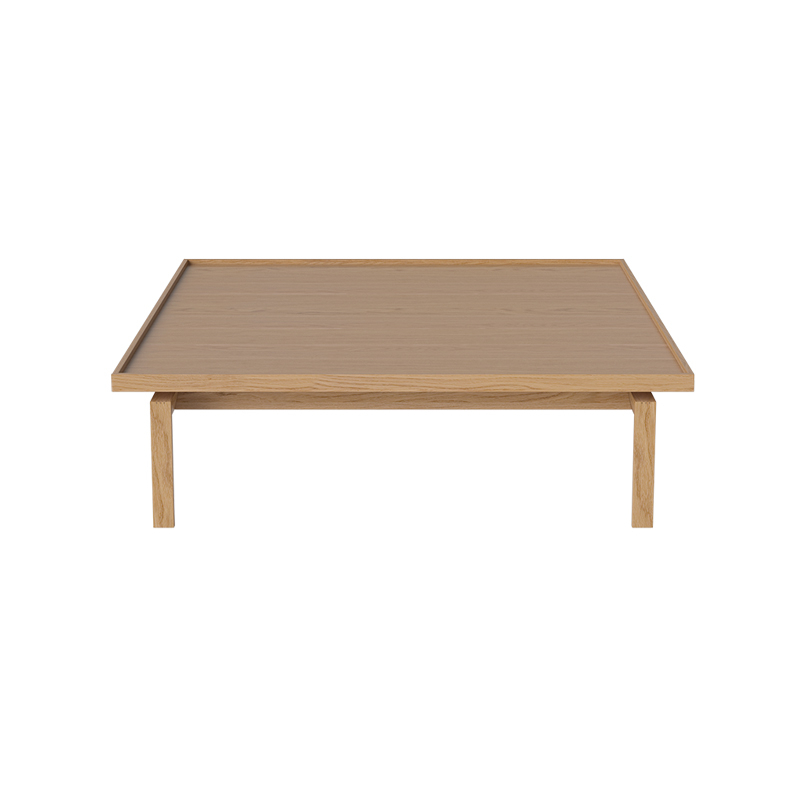 Table basse ELTON 96x96 Chêne huilé BOLIA