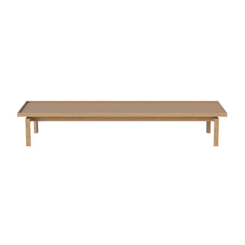 Table basse ELTON 162x46 Chêne huilé BOLIA