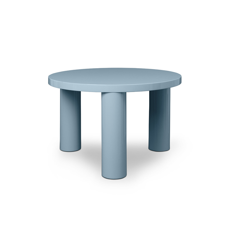 Table basse POST SMALL GLOSS Bleu clair FERM LIVING