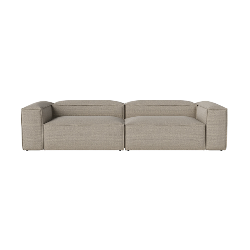 Canapé COSIMA L 300 - 2 modules profondeur 100 Globa sand BOLIA