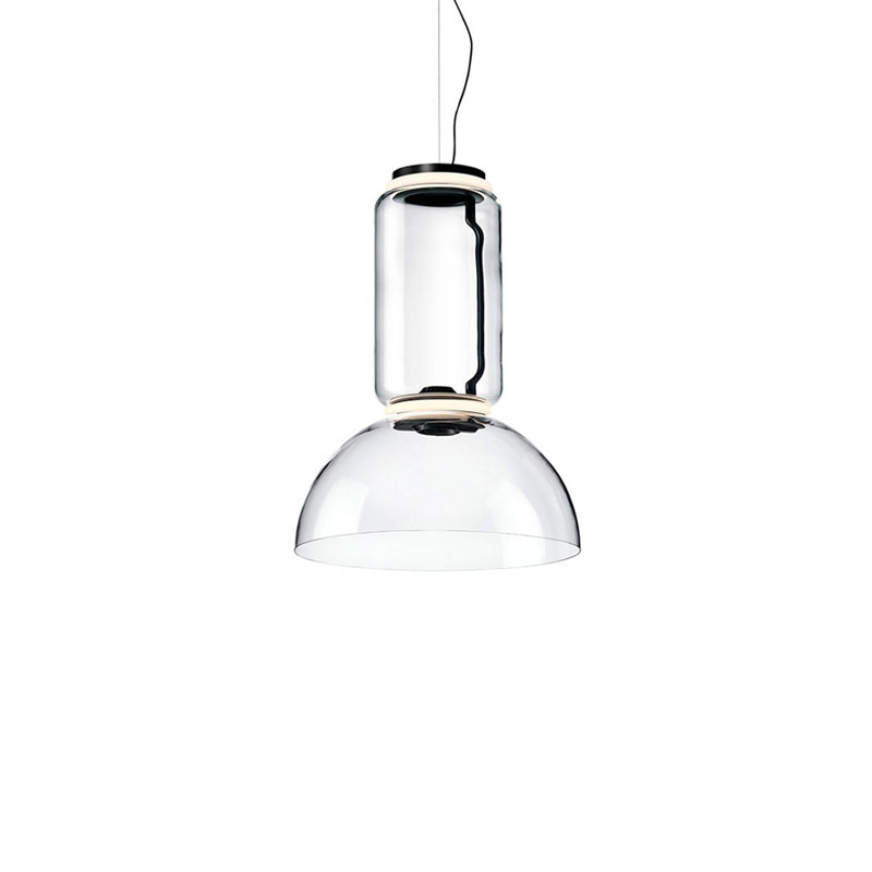 Suspension NOCTAMBULE LOW BOWL Noir FLOS