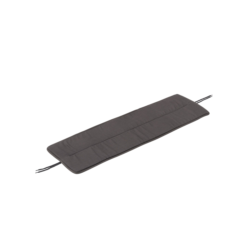 Accessoire extérieur Coussin d'assise pour banc LINEAR STEEL Gris foncé MUUTO