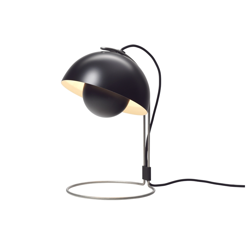 Lampe à poser FLOWERPOT VP4 Noir mat AND TRADITION