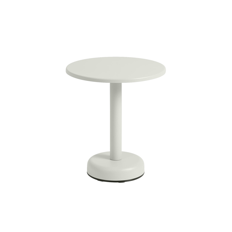 Table basse extérieur Table basse LINEAR STEEL Ø 42 Gris MUUTO