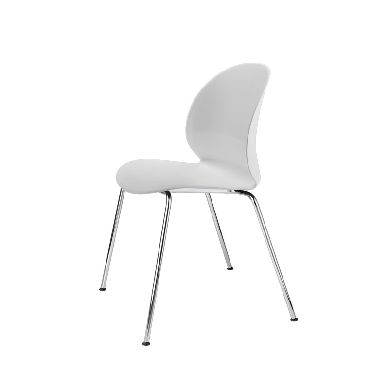 Chaise N02 RECYCLE 4 pieds Blanc cassé FRITZ HANSEN