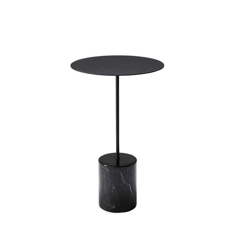 Table d'appoint guéridon CALIBRE HIGH Noir WENDELBO