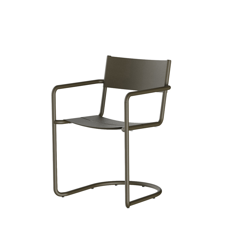 Chaise extérieur Petit fauteuil SINE Vert foncé NINE