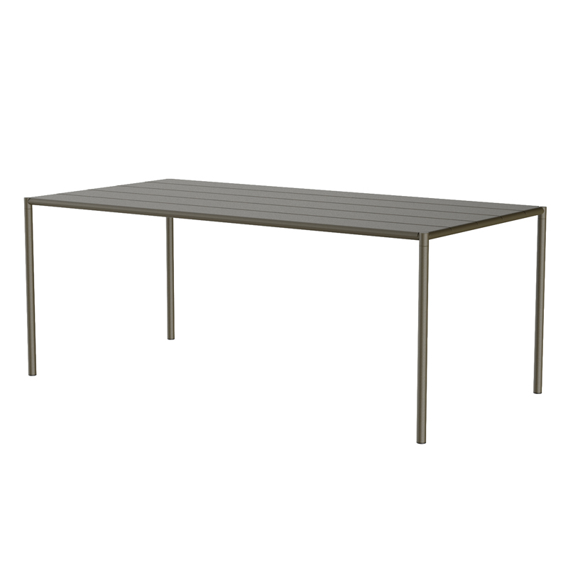 Table extérieur Table SINE 189x94,5 Vert foncé NINE
