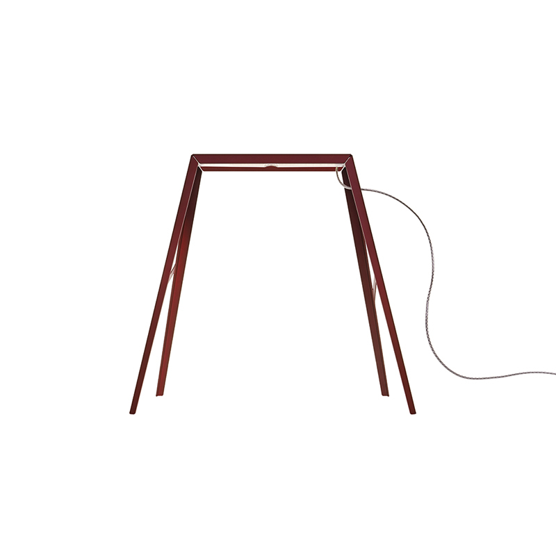 Lampe à poser BRIDGE 2 Rouge foncé FOSCARINI