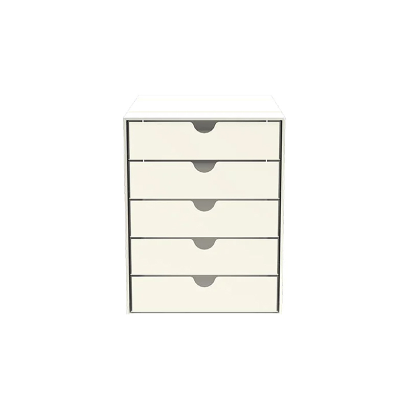 Petit rangement Boite USM INOS 5 tiroirs Blanc pur USM HALLER