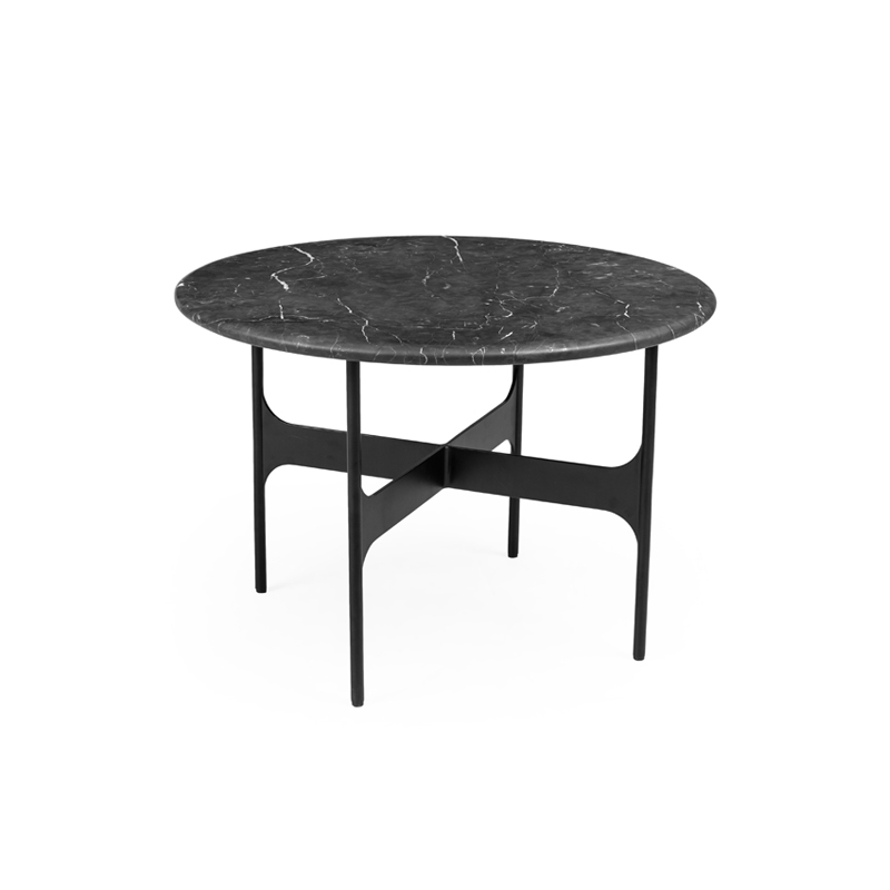 Table basse FLOEMA Medium Marbre Marquina noir WENDELBO