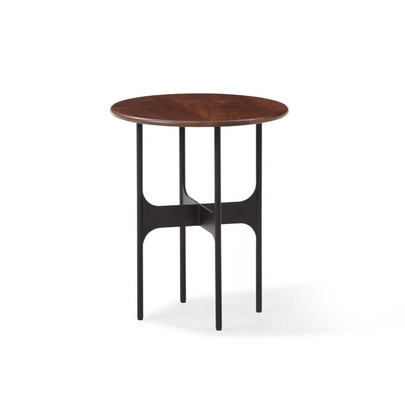 Table d'appoint guéridon FLOEMA Small Noyer WENDELBO