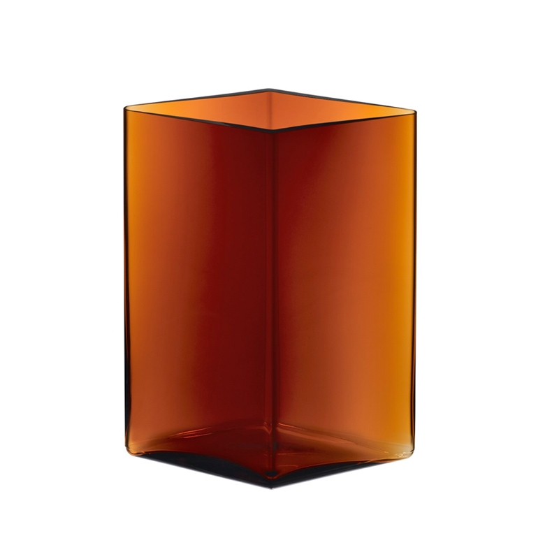 Vase Vase RUUTU L 20,5 x H 27 Cuivre IITTALA