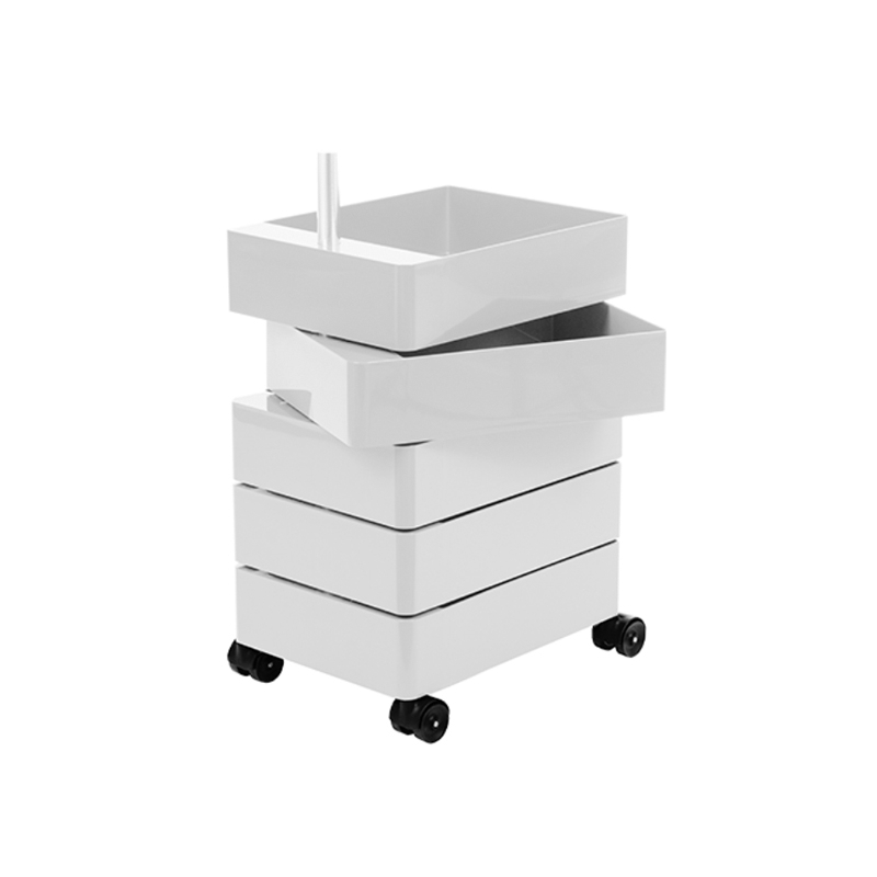 Meuble de rangement 360° Gris clair MAGIS