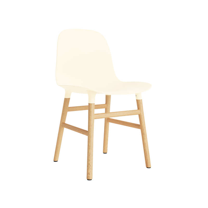 Chaise FORM CHAIR Crème Normann Copenhagen