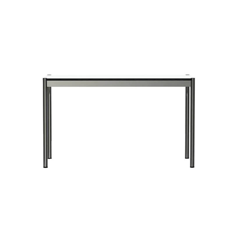 Bureau USM HALLER L125 étroite Stratifié gris perle USM HALLER