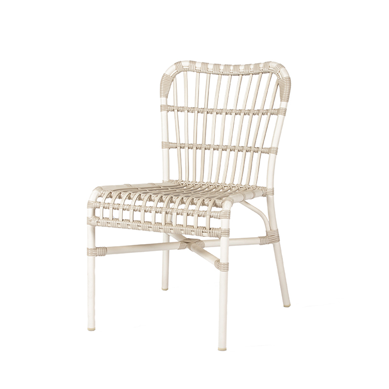 Chaise extérieur Chaise LUCY Blanc cassé VINCENT SHEPPARD