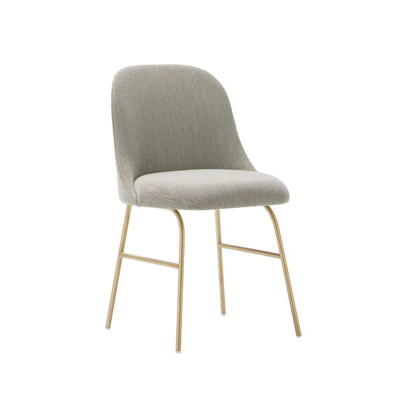 Chaise ALETA Step Melange 60004 / Laiton VICCARBE