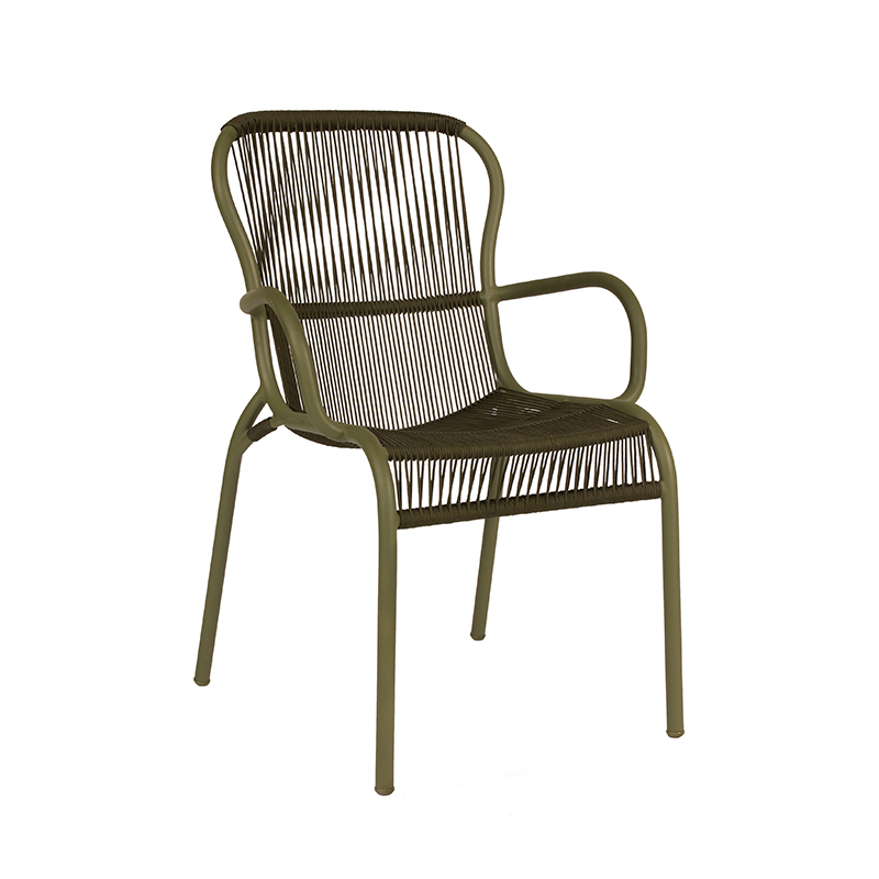 Chaise extérieur Petit fauteuil LOOP Mousse VINCENT SHEPPARD