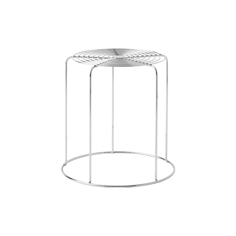 Tabouret WIRE STOOL VP11 Acier inoxydable AND TRADITION