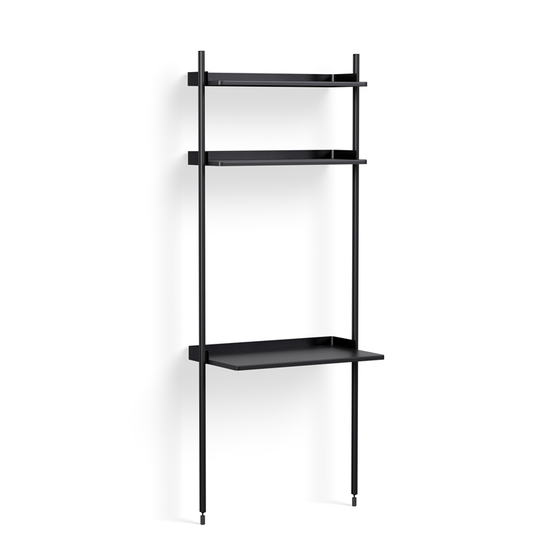 Bureau PIER SYSTEM 11 Noir/ noir HAY