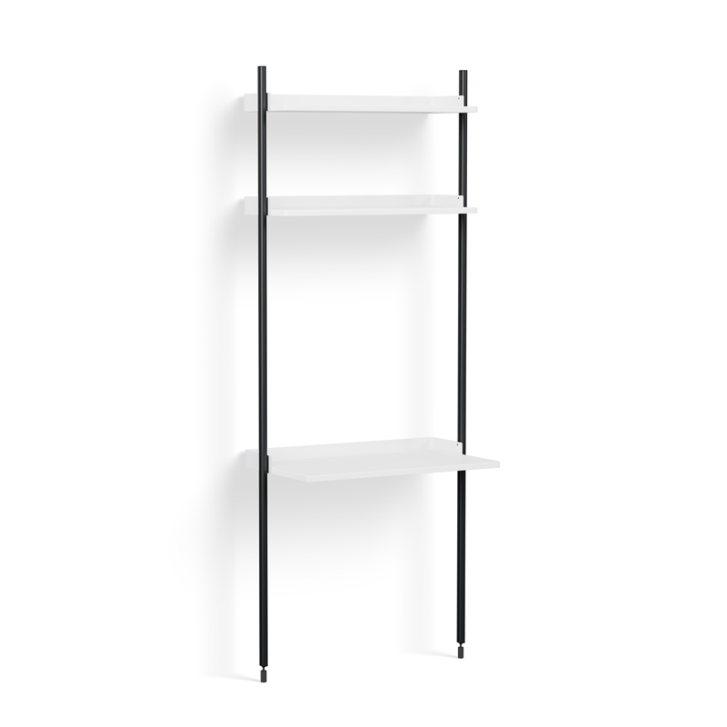 Bureau PIER SYSTEM 11 Blanc/ noir HAY