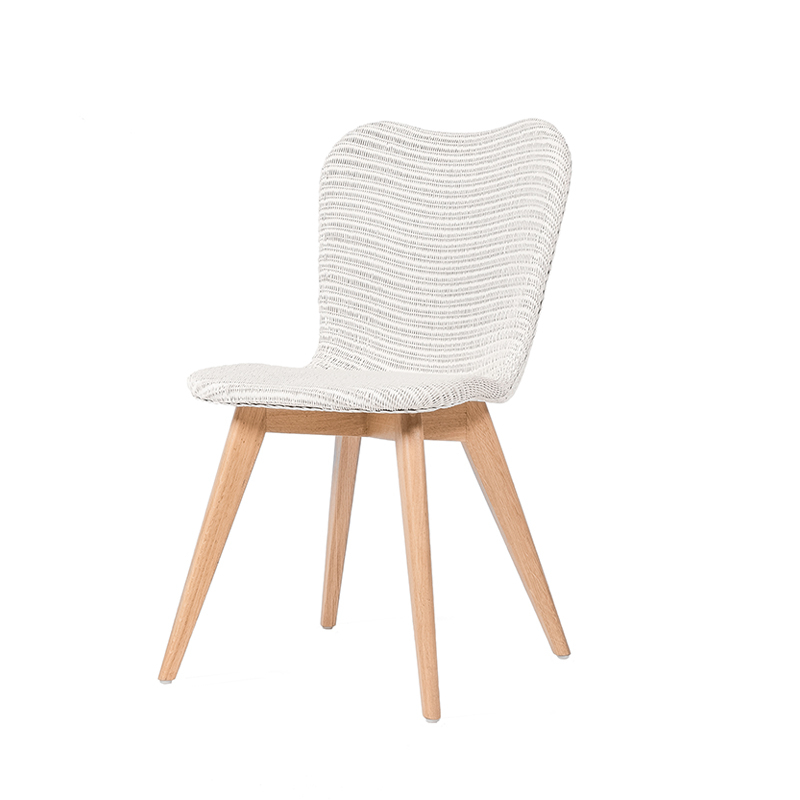 Chaise LILY Base chêne Blanc VINCENT SHEPPARD
