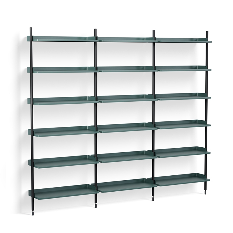 Etagère PIER SYSTEM 103 Bleu/ noir HAY
