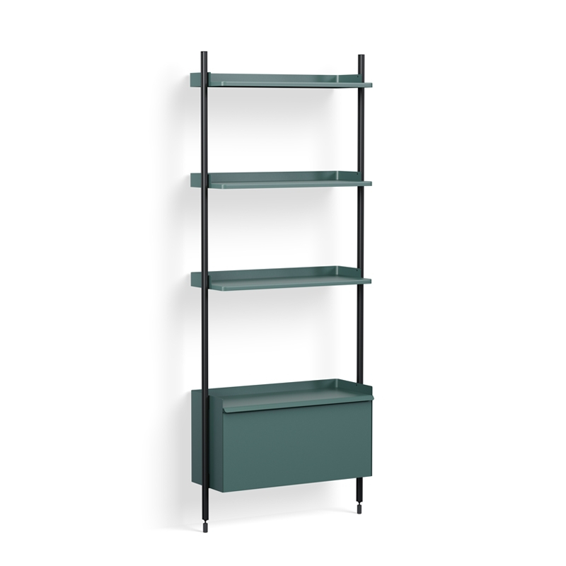 Etagère PIER SYSTEM 131 Bleu/ noir HAY