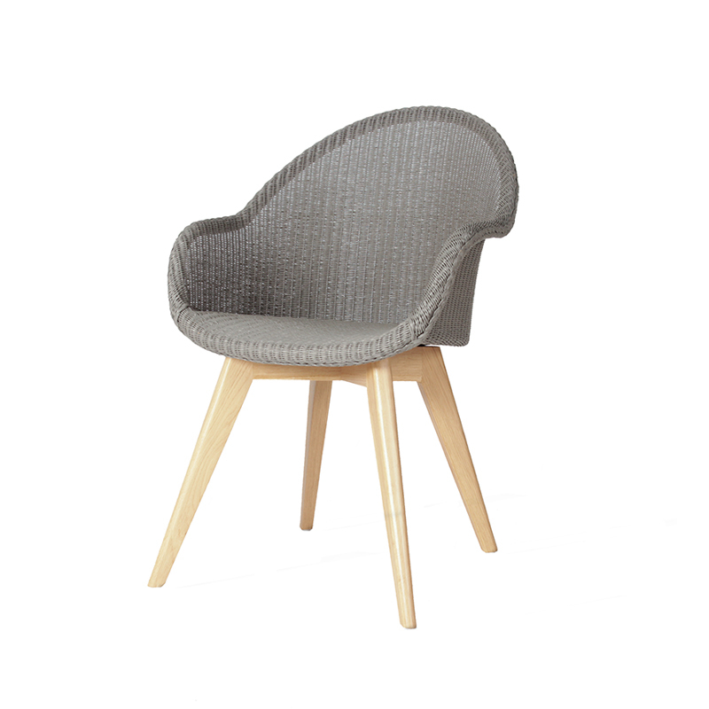 Chaise AVRIL Gris quartz VINCENT SHEPPARD