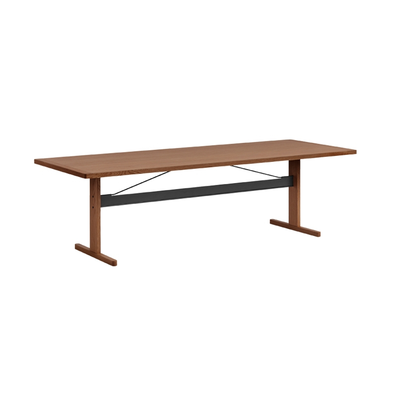 Table PASSERELLE Noyer/ noir HAY