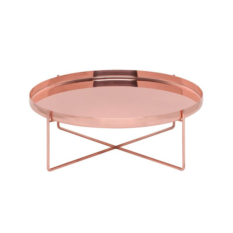 Table basse CM05 HABIBI Ø 57 x H 30 Cuivre E15