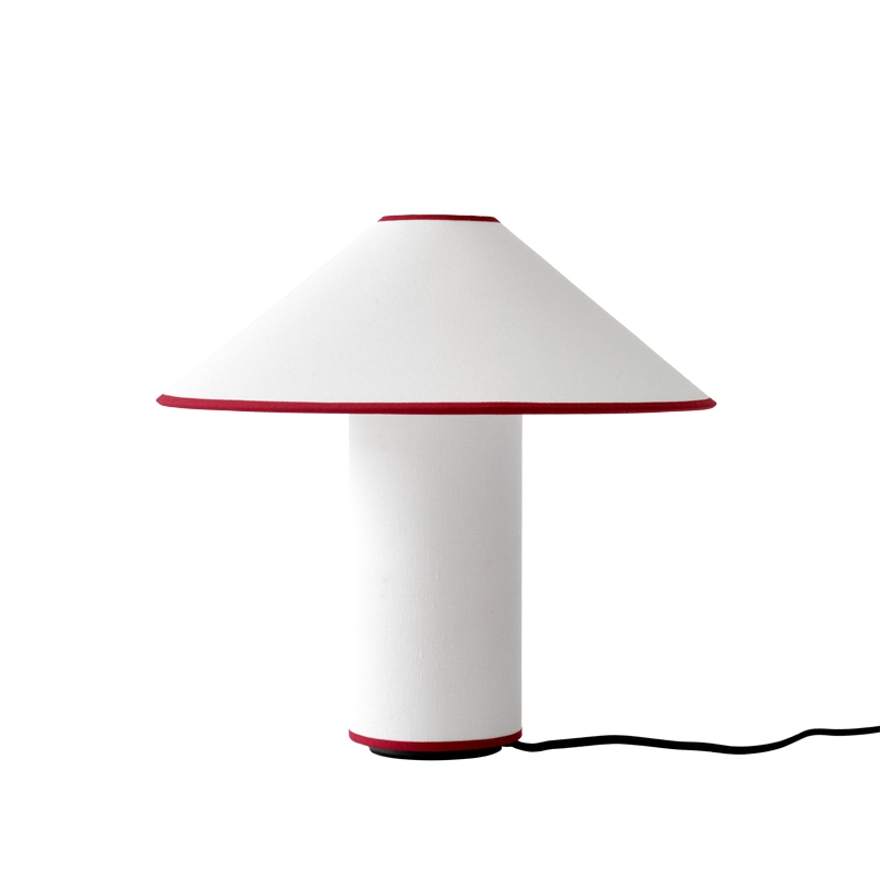 Lampe à poser COLETTE ATD6 Blanc & merlot AND TRADITION