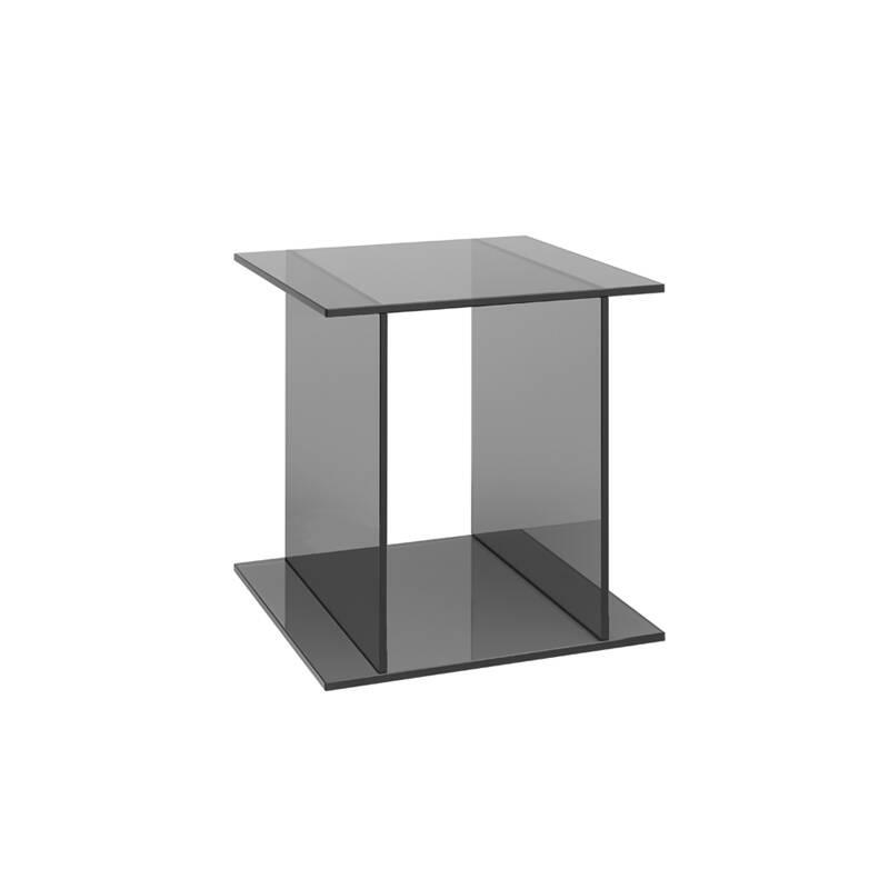 Table d'appoint guéridon CT07 DREI Gris E15