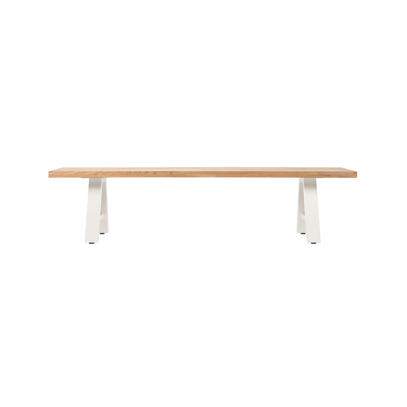 Banc extérieur Banc MATTEO Blanc Dune VINCENT SHEPPARD