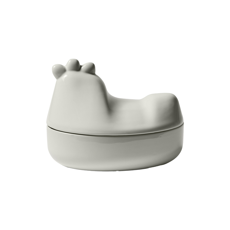 Plateau, plat Récipient TAAC CHICKEN Craie CASSINA