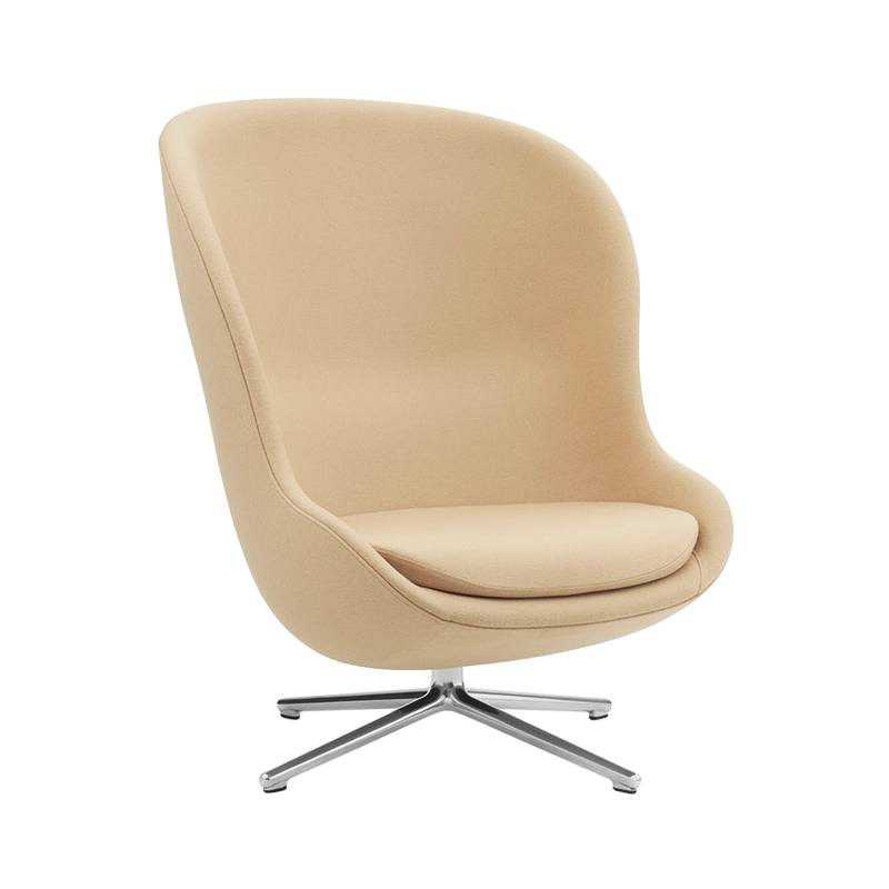 Fauteuil HYG HIGH pivotant tissu Loop LDS18 Normann Copenhagen