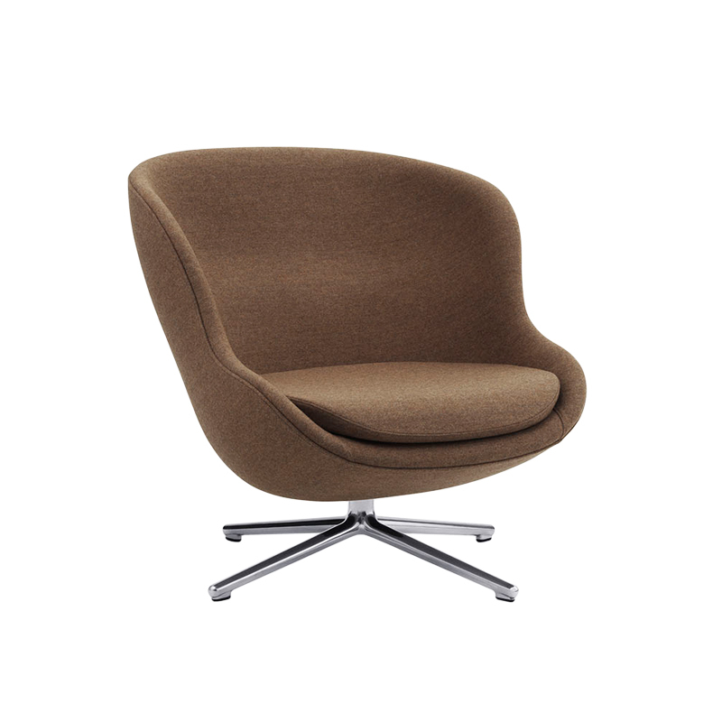Fauteuil HYG LOW pivotant tissu Linea LDS37 Normann Copenhagen