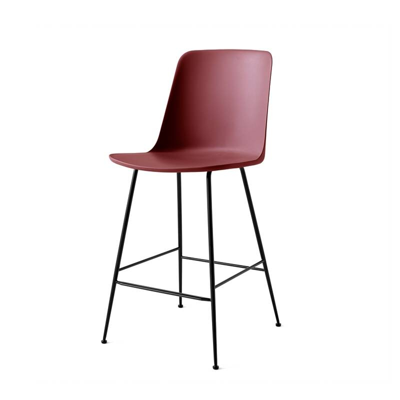Tabouret haut RELY HW91 Marron rouge AND TRADITION