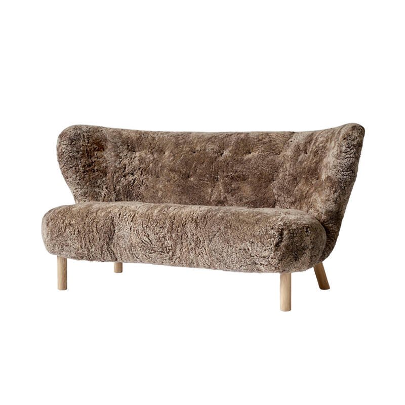 Canapé LITTLE PETRA VB2 Sheepskin Sahara AND TRADITION