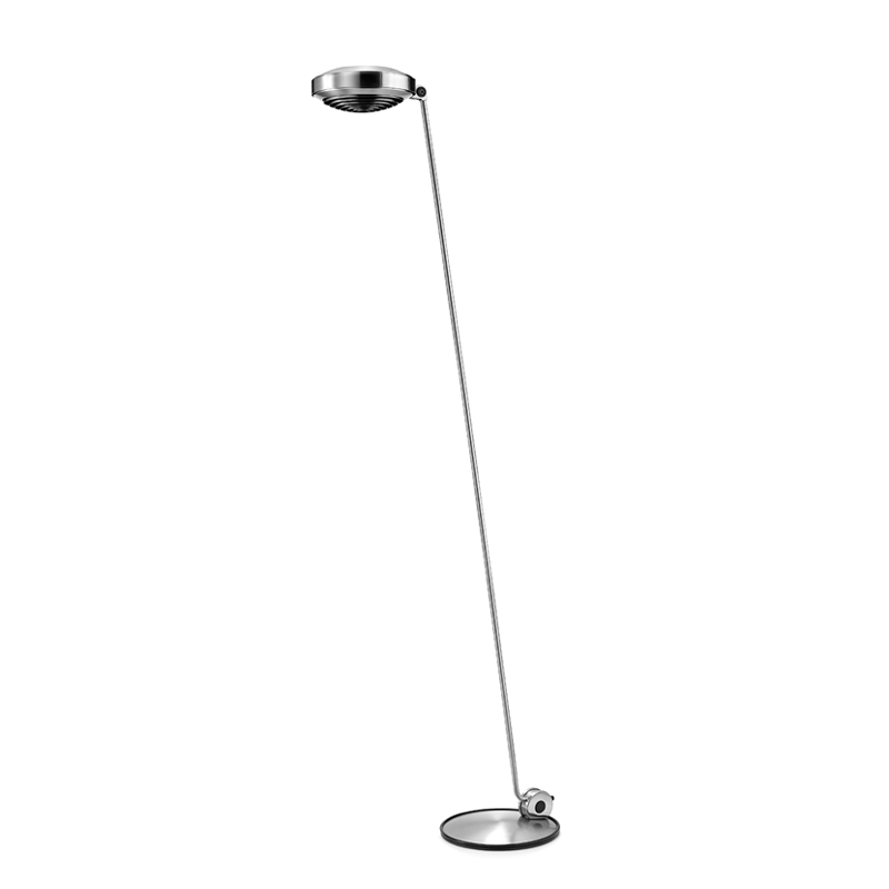 Lampadaire ELLE 1 LED Nickel brossé LUMINA