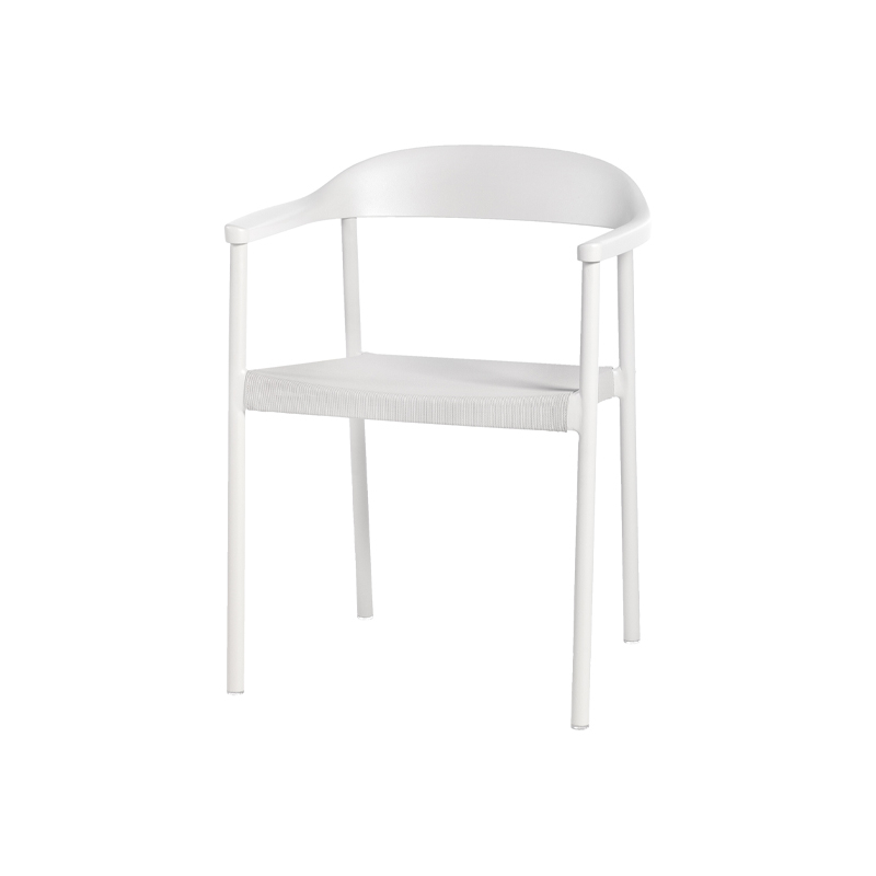 Chaise extérieur Petit fauteuil ILLUM Blanc TRIBU
