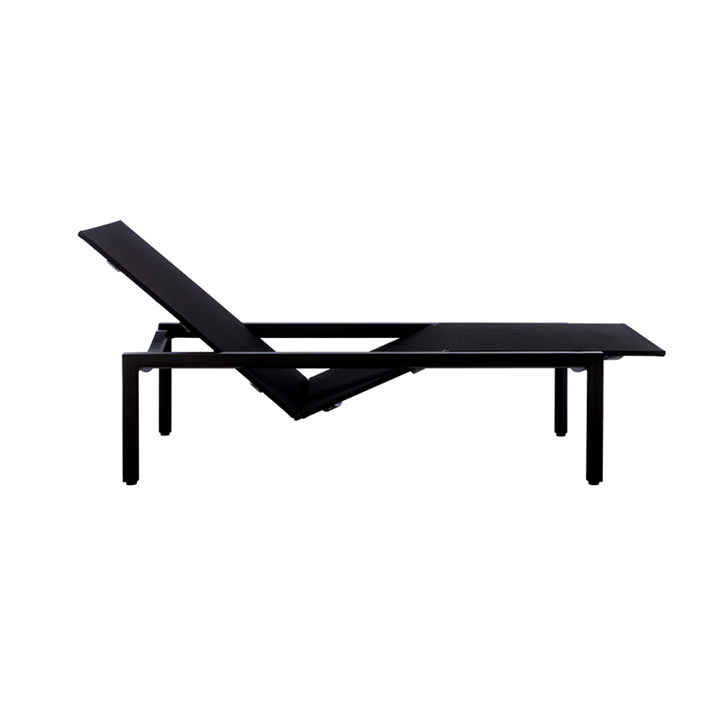 Bain de soleil, chaise longue et hamac Chaise longue ILLUM Wengé TRIBU