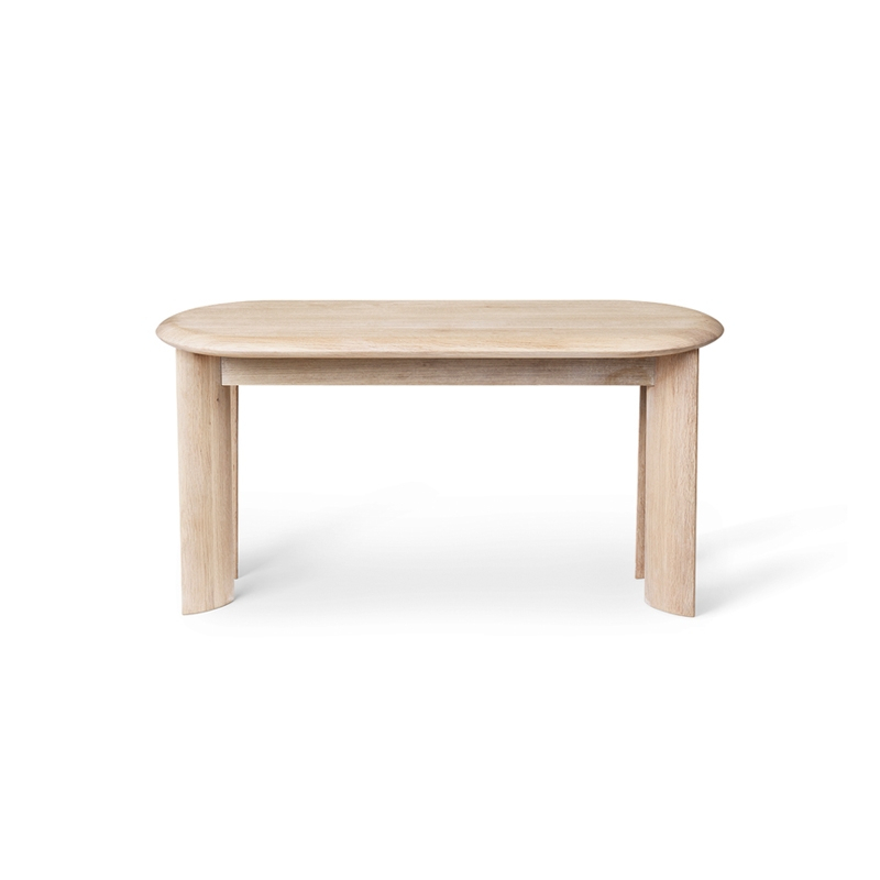 Banc BEVEL Chêne blanchi FERM LIVING
