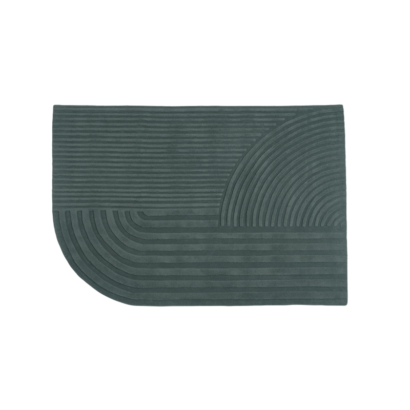 Tapis Tapis RELEVO Vert foncé MUUTO