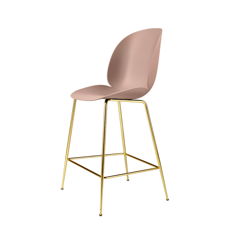 Tabouret haut BEETLE COUNTER H 65 Rose doux GUBI