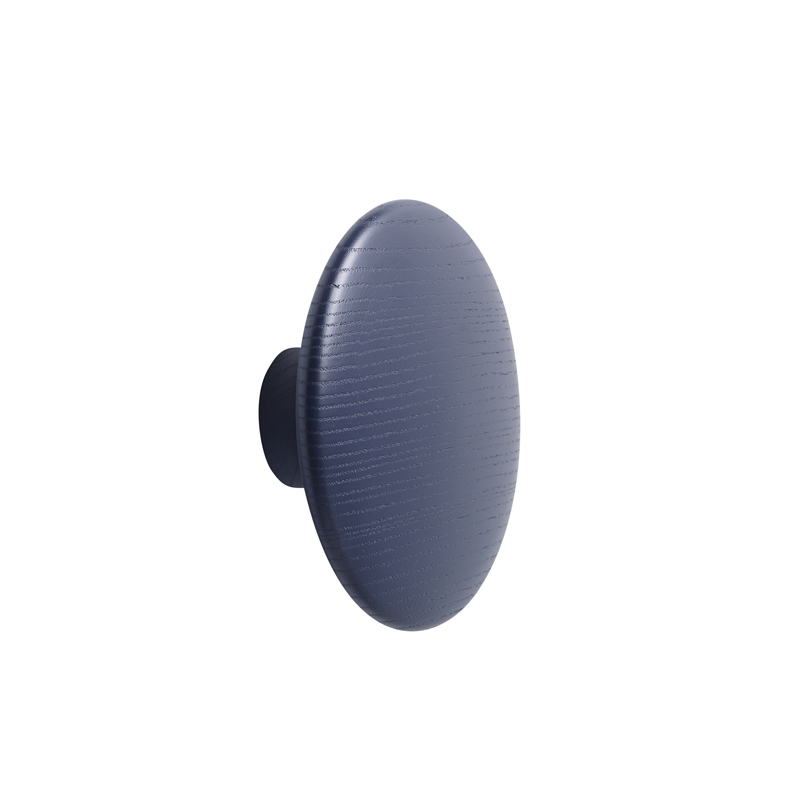 Patère Design Patère DOTS Ø 17 Bleu nuit MUUTO