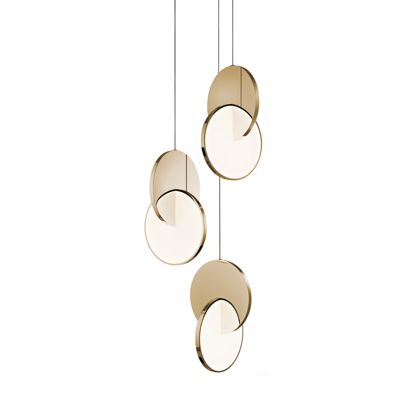 Suspension ECLIPSE CHANDELIER Laiton poli LEE BROOM